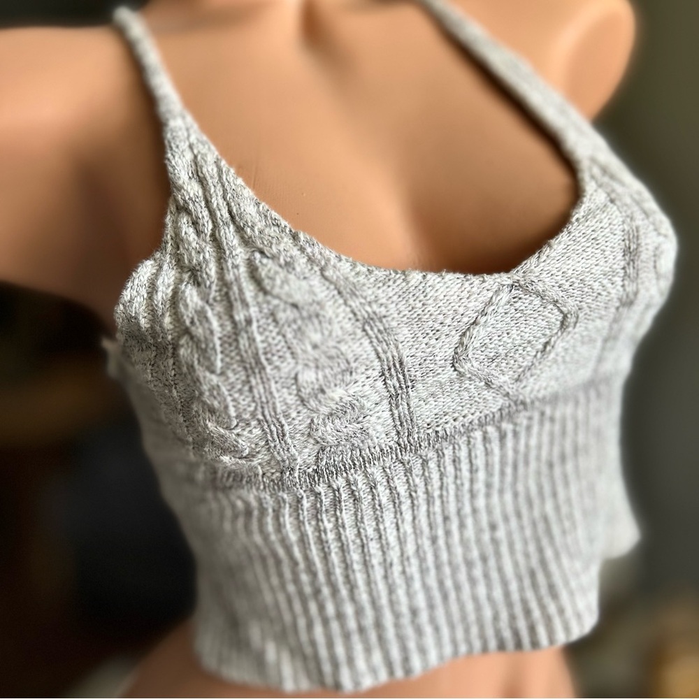 Charlotte Russe Halter Crop Top